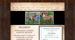 Desktop Screenshot of bighollerpups.com